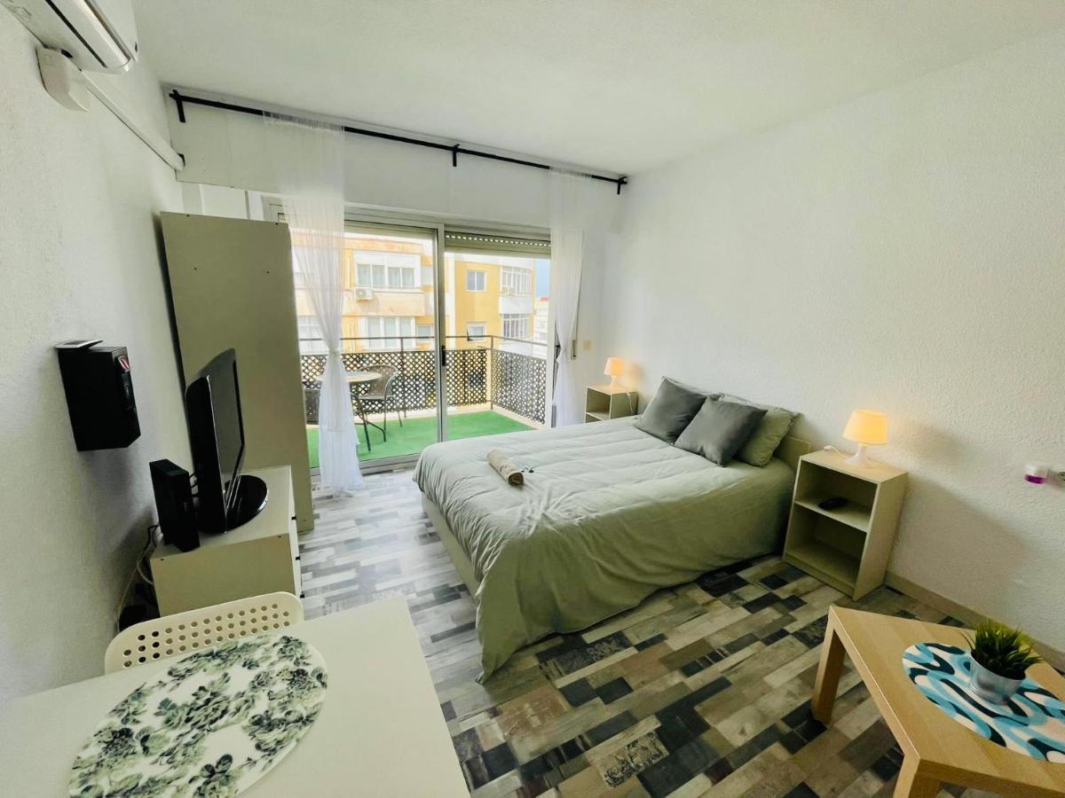 托雷莫利诺斯Confortable Estudio Con Terraza, Vistas A La Montana, Mar Y Mas公寓 外观 照片